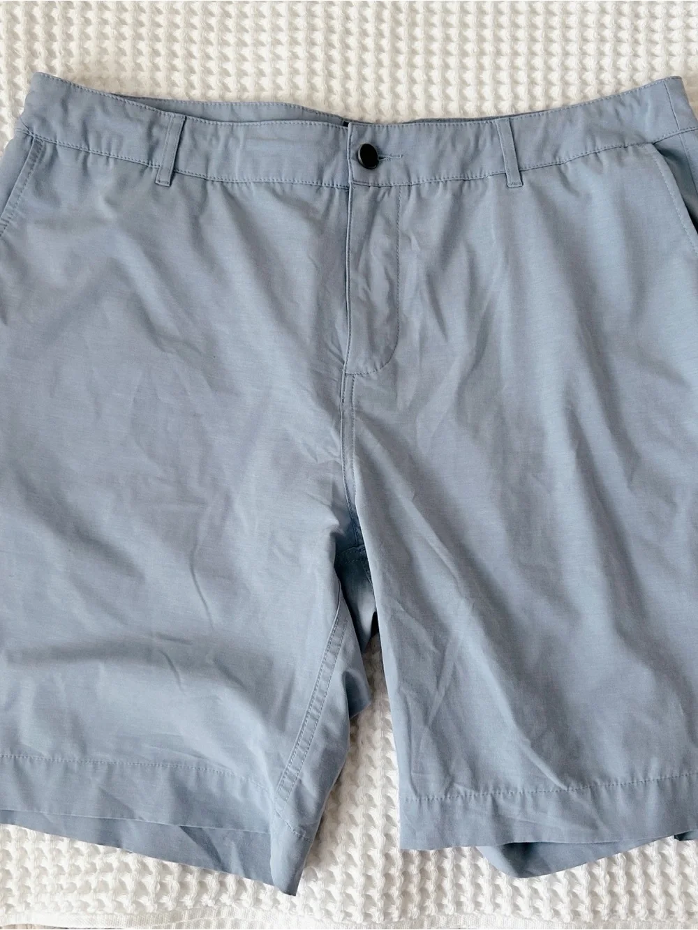 FAHERTY belt loop all day shorts blue 36